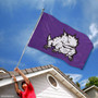 Texas Christian Horned Frogs Nylon Embroidered Flag