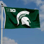 Michigan State Big 10 Flag