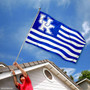 Kentucky Wildcats Stripes Flag