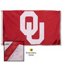 OU Sooners Nylon Embroidered Flag