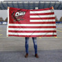 Temple Owls Stripes Flag