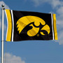Iowa Hawkeyes Jersey Stripes Flag