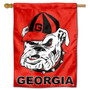 UGA Dawgs Double Sided House Flag