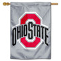 Ohio State Gray New Logo 2 Sided Banner