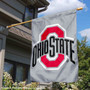 Ohio State Gray New Logo 2 Sided Banner