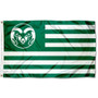 Colorado State CSU Rams Stripes Flag