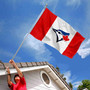 Toronto Blue Jays Canada Nation Logo Flag