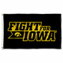 Iowa Hawkeyes Fight For Iowa Flag