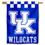 Kentucky UK Wildcats Checkerboard House Flag