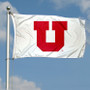 Utah Utes Whiteout Flag