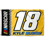 Kyle Busch 3x5 Large Banner Flag