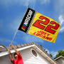 Joey Logano 3x5 Large Banner Flag