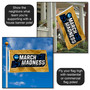 March College Basketball Madness Tournament Flag