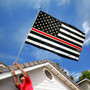 Nursing Staff Thin Line Flag