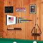 USA Olympic Rings Team Full Size Pennant