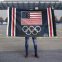 USA Olympic and Team USA 3x5 Flag