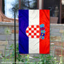 Croatia Double Sided Garden Flag