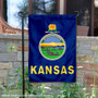 State of Kansas Garden Flag