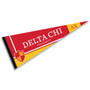 Delta Chi Greek Fraternity Life Logo Pennant