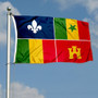 Louisiana Creoles Flag