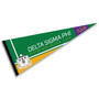 Delta Sigma Phi Greek Fraternity Life Logo Pennant