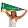 Delta Sigma Phi Greek Fraternity Life Logo Pennant