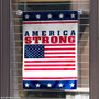 America Strong USA Garden Flag