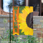 Welcome with Sunflowers Garden Flag