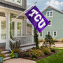 Texas Christian Horned Frogs Printed Header 3x5 Flag