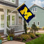 Michigan Team University Wolverines Printed Header 3x5 Flag