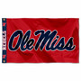 Ole Miss Printed Header 3x5 Flag