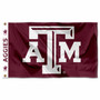 Texas A&M Aggies Printed Header 3x5 Flag