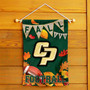 Cal Poly Mustangs Fall Football Autumn Leaves Decorative Garden Flag
