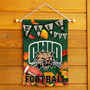 Ohio Bobcats Fall Football Autumn Leaves Decorative Garden Flag