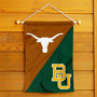 Texas Longhorns vs Baylor Bears House Divided Garden Flag