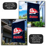 Shippensburg Raiders Double Sided House Flag