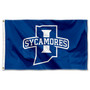 Indiana State Sycamores Wordmark Flag