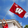 Wisconsin Badgers Big Ten Conference Flag