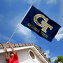 Georgia Tech Yellow Jackets Wordmark Flag