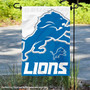 Detroit Lions Large Logo Double Sided Garden Banner Flag