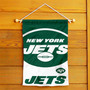 New York Jets Large Logo Double Sided Garden Banner Flag