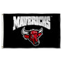 Nebraska Omaha Mavericks Wordmark Flag