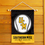 Southern Mississippi Eagles Baseball Team Garden Flag