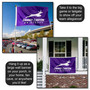 Grand Canyon University Wordmark Flag