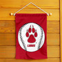 New Mexico Lobos Baseball Team Garden Flag