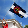 Denver Nuggets State of Colorado 3x5 Banner Flag