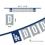 Los Angeles Dodgers Banner String Pennant Flags