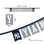 NY Yankees Banner String Pennant Flags