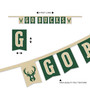 Milwaukee Bucks Banner String Pennant Flags