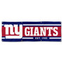 New York Giants 6 Foot Banner